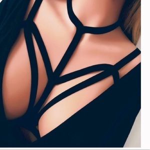Sexy Lingerie Garter Strappy Cage Harness